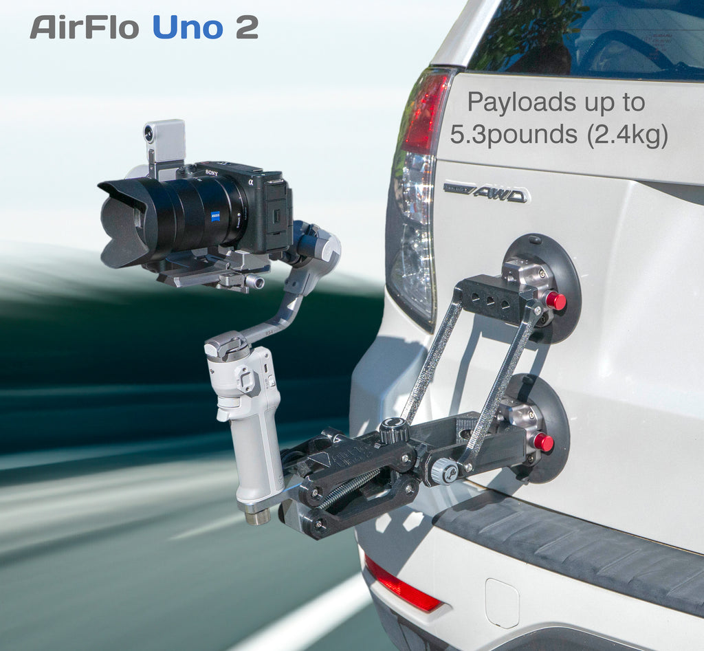 Dual Mount for AFU2 & Dual Suction Cup - US