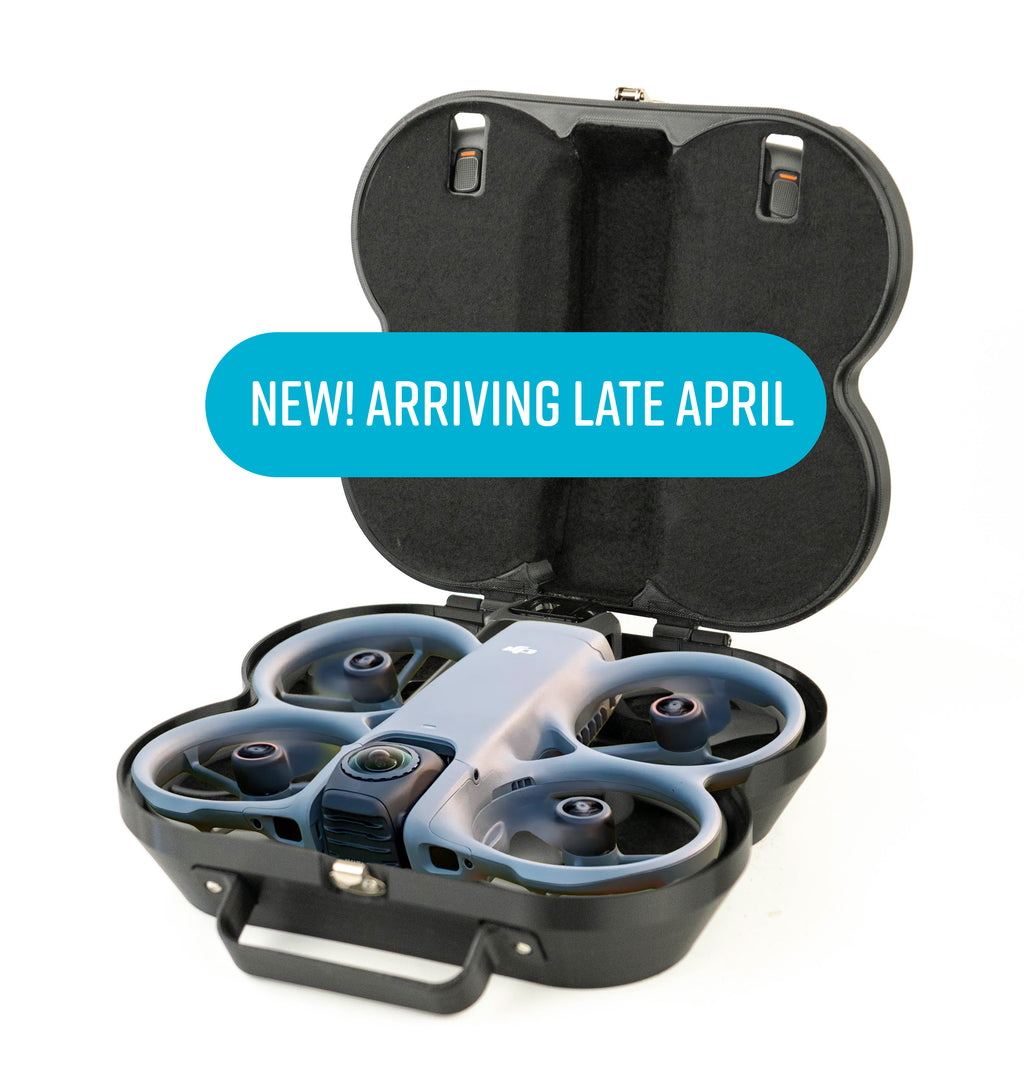 DJI Avata 2 avec étui pour drone et batteries