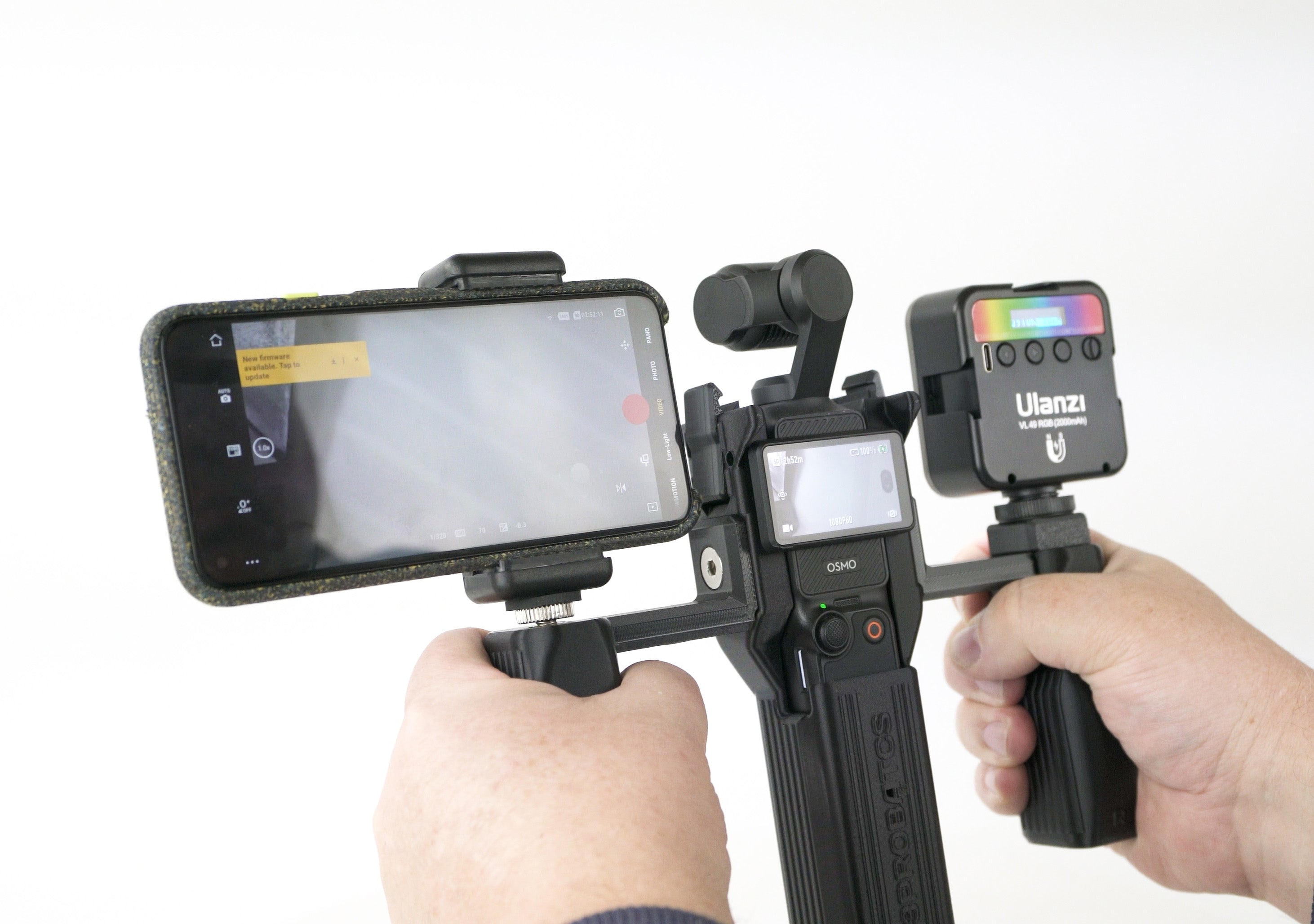 Dual Handles for Pocket 3 Pro Cases - US – ScottyMakesStuff