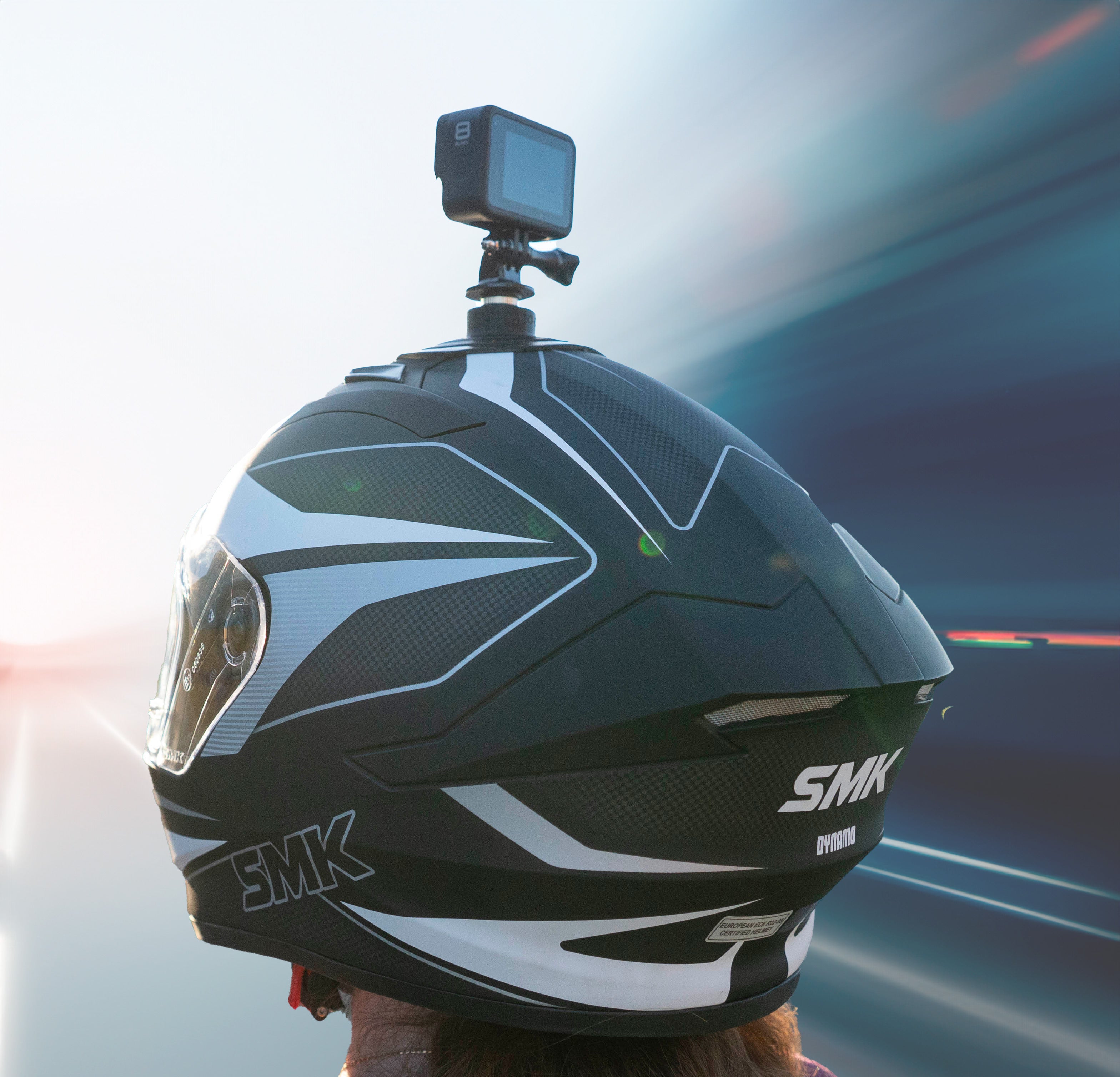 Soporte adhesivo flexible para cámaras y GoPro - EE. UU.