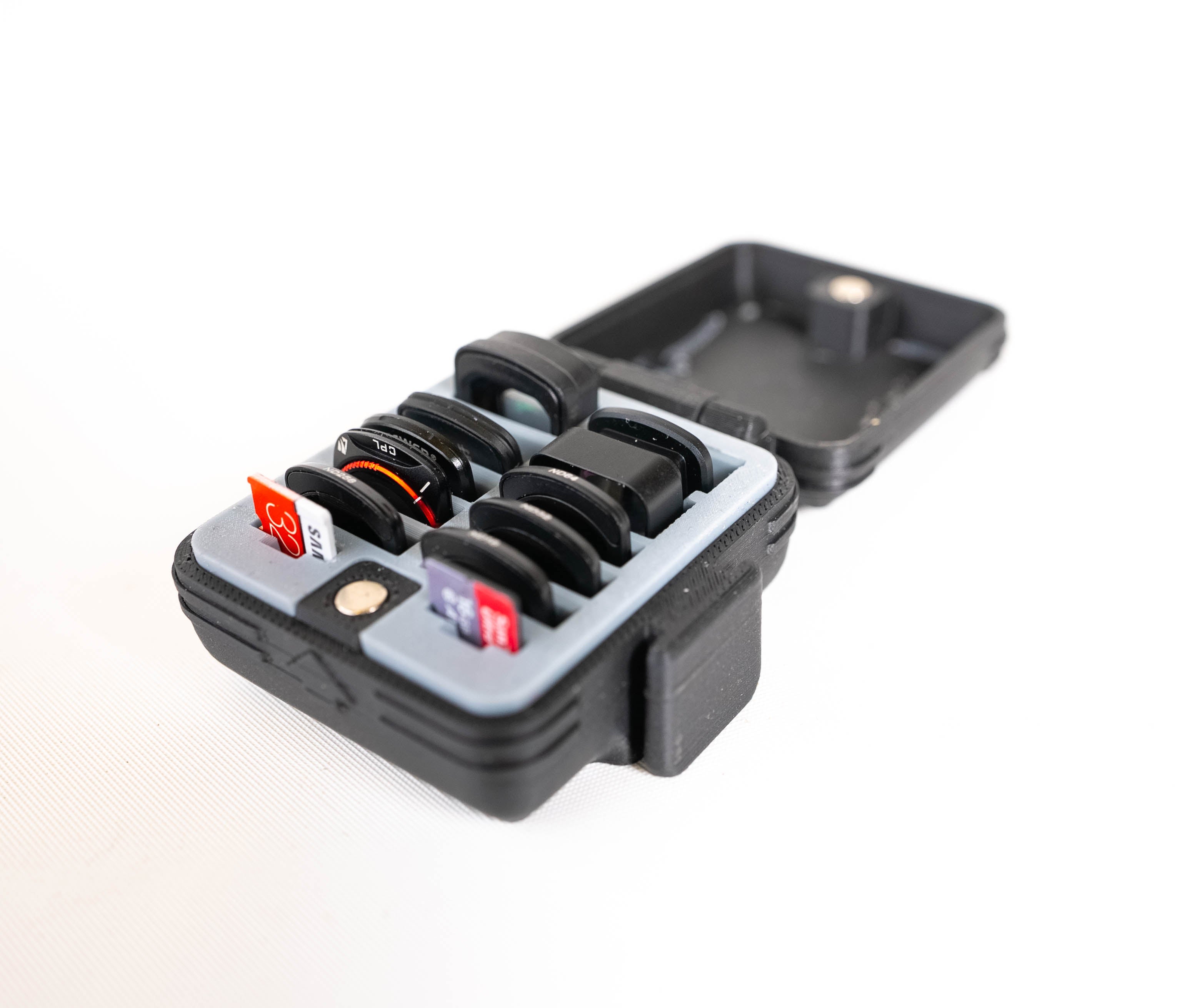 Mini Case for DJI Pocket 4 & 3 Filters, Lenses & MicroSD - US