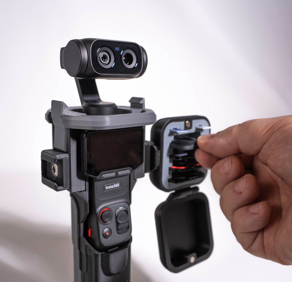 DJI Pocket 3 フィルター、レンズ、MicroSD 用ミニケース
